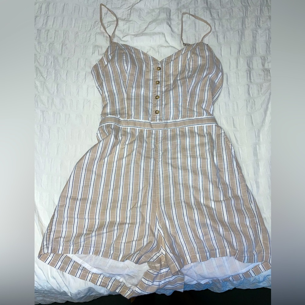 Abercrombie and Fitch Romper with Tie Back